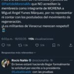 Rocío Nahle pide a Morena no afiliar a Yunes Márquez